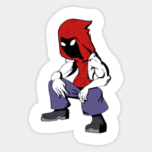 UA Character Red Sticker